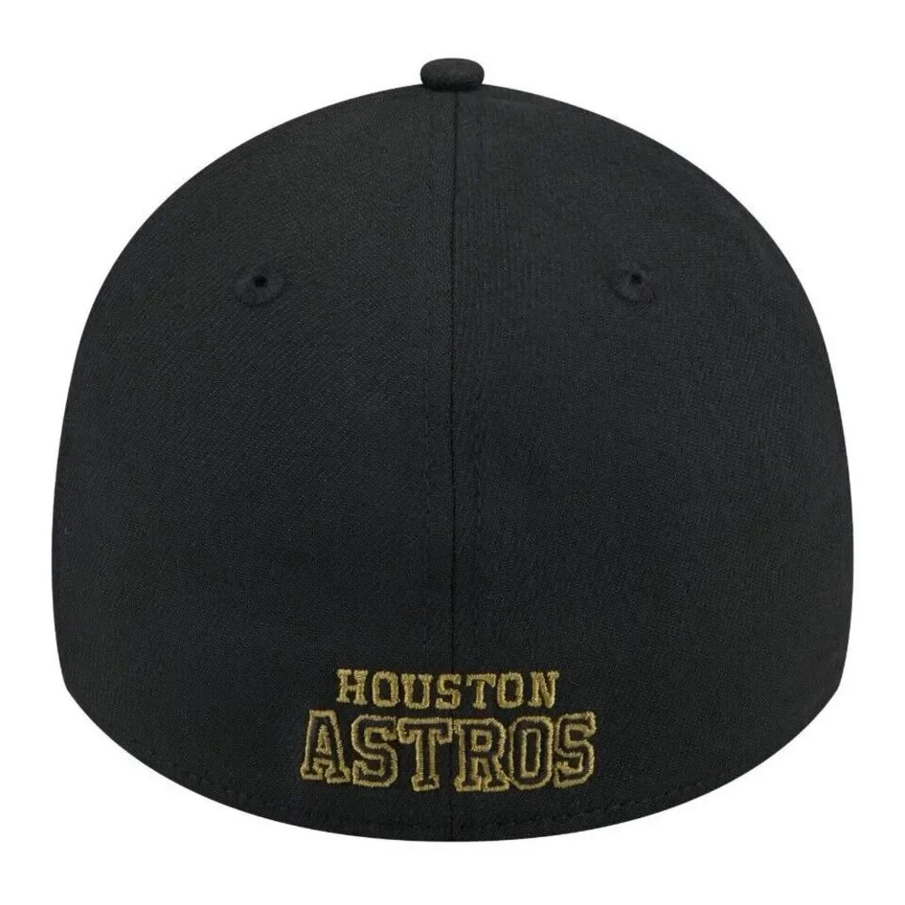 Houston Astros New Era Armed Forces Day American 39Thirty Stretch Fit‎ Hat Mens